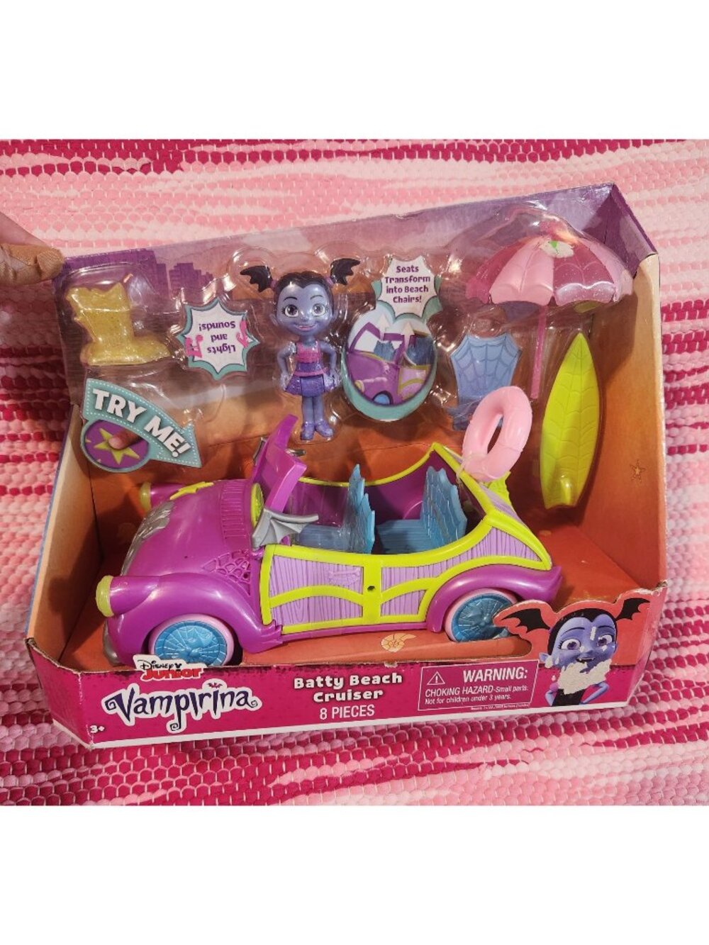 Vampirina Batty Beach Cruiser Disney Jr Toy NWT